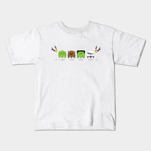 A Pac of Monsters Kids T-Shirt